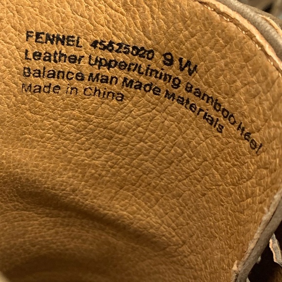 Naya Fennel Leather Booties - Picture 4 of 6